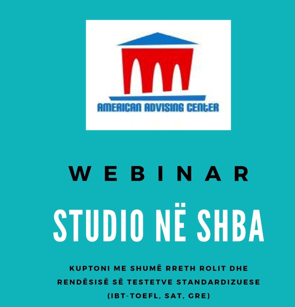 Webinar: Studio në SHBA