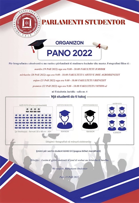 Parlamenti Studentor organizon Pano 2022