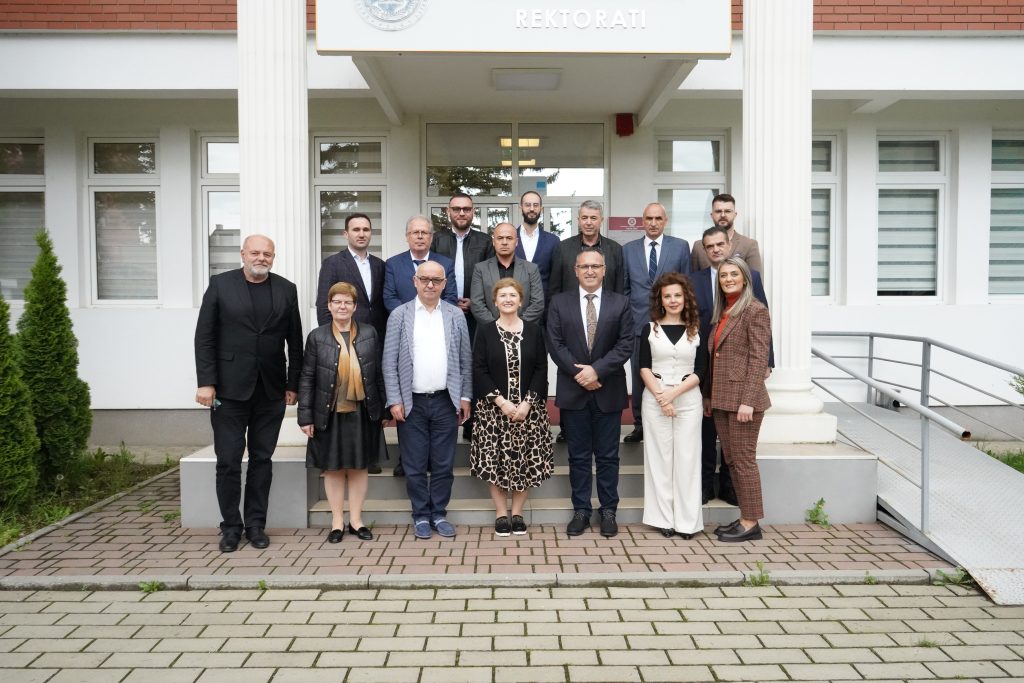 Universiteti i Shkodrës Luigj Gurakuqi vizitoi Universitetin Haxhi Zeka në Pejë