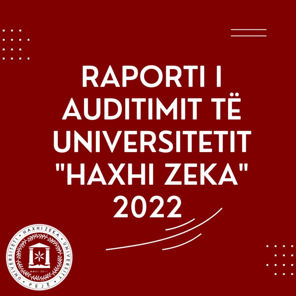 Raporti i Auditimit 2022