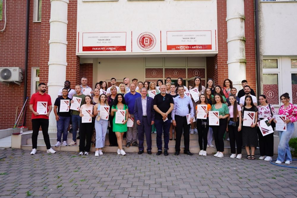 CERTIFICATION OF PARTICIPANTS IN THE SUMMER UNIVERSITY