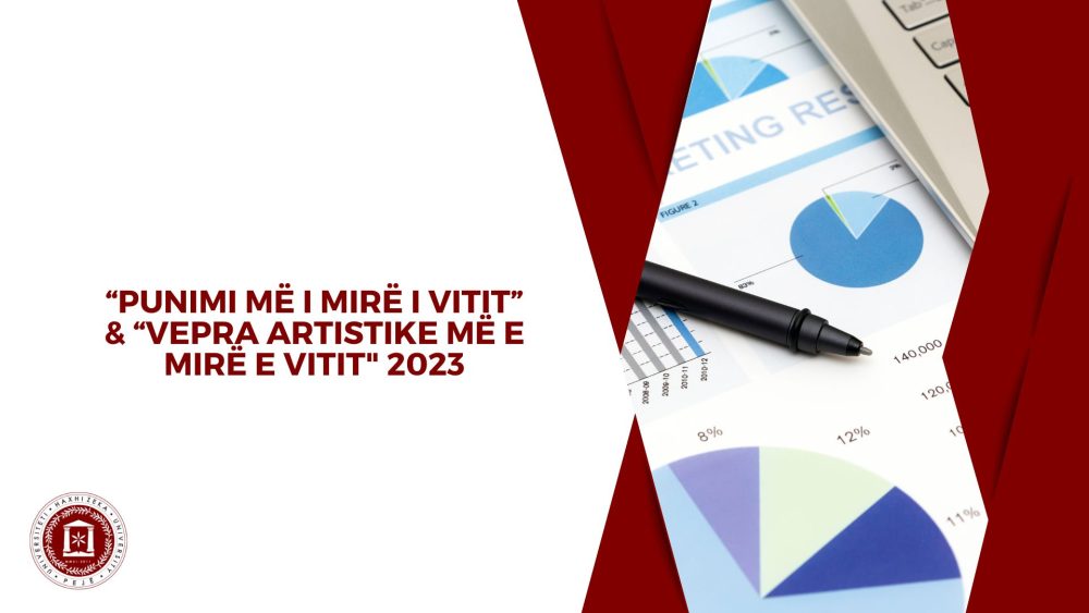 Thirrja për ndarjen e çmimit “Punimi më i mirë i vitit” & “Vepra artistike më e mirë e vitit” 2023