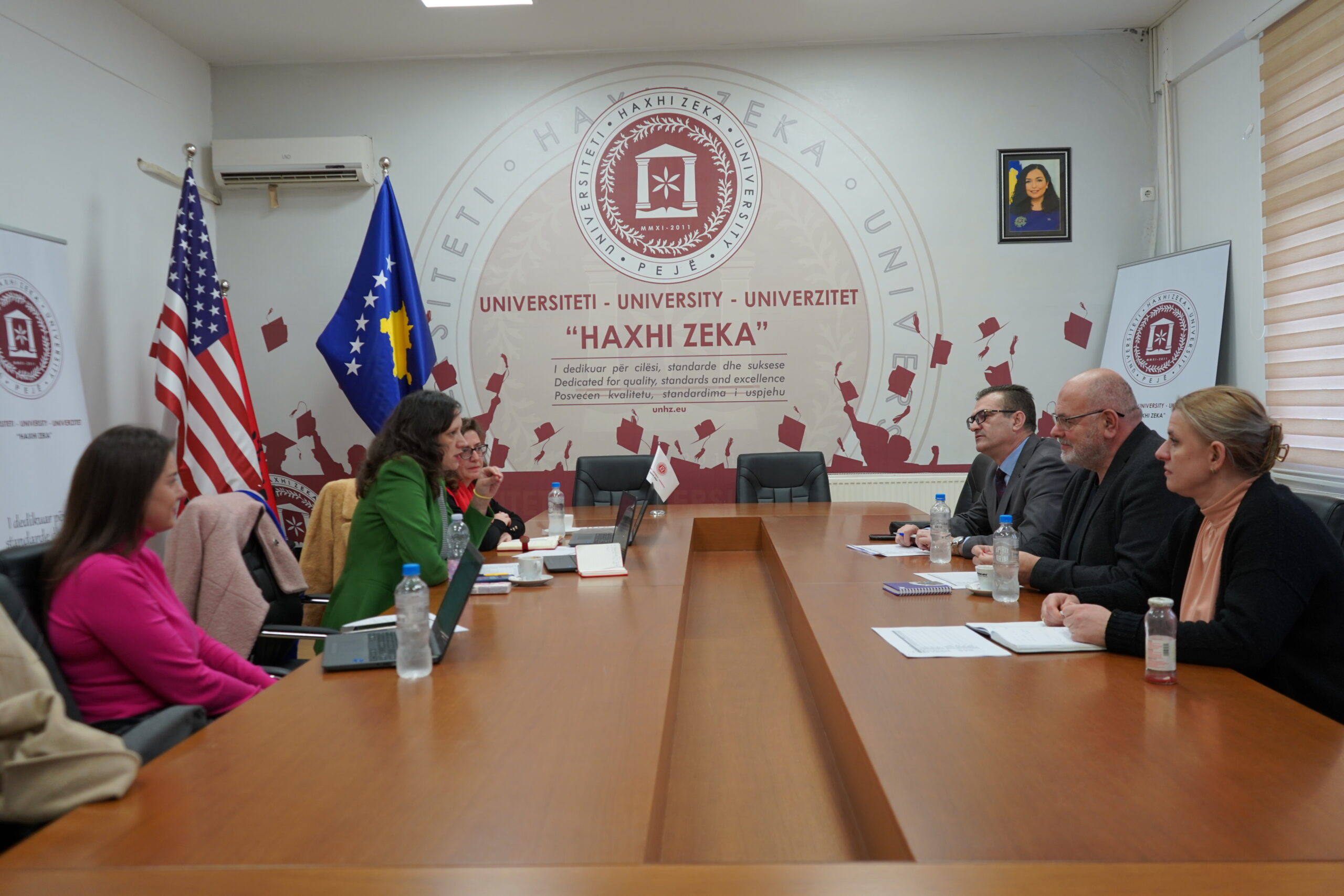 Takim Kordinues me përfaqësuesit e projektit “Private Partnerships strengthen Higher Education”